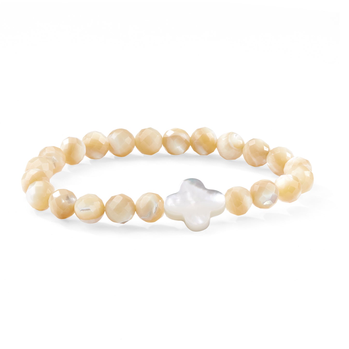 Cross Shell Bracelet