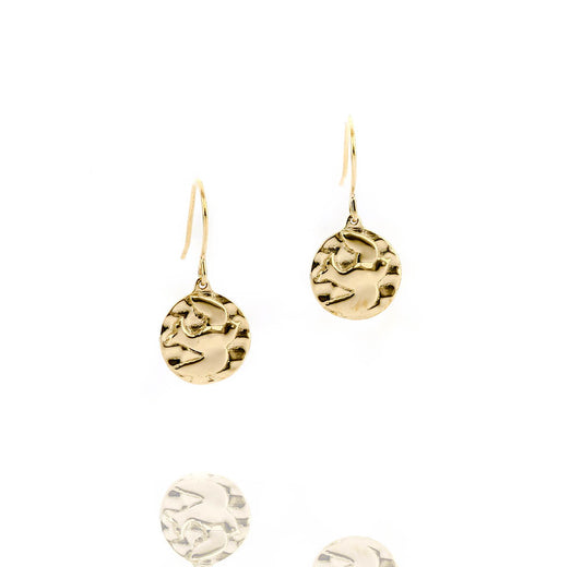 GOLD SPARROW EARRINGS