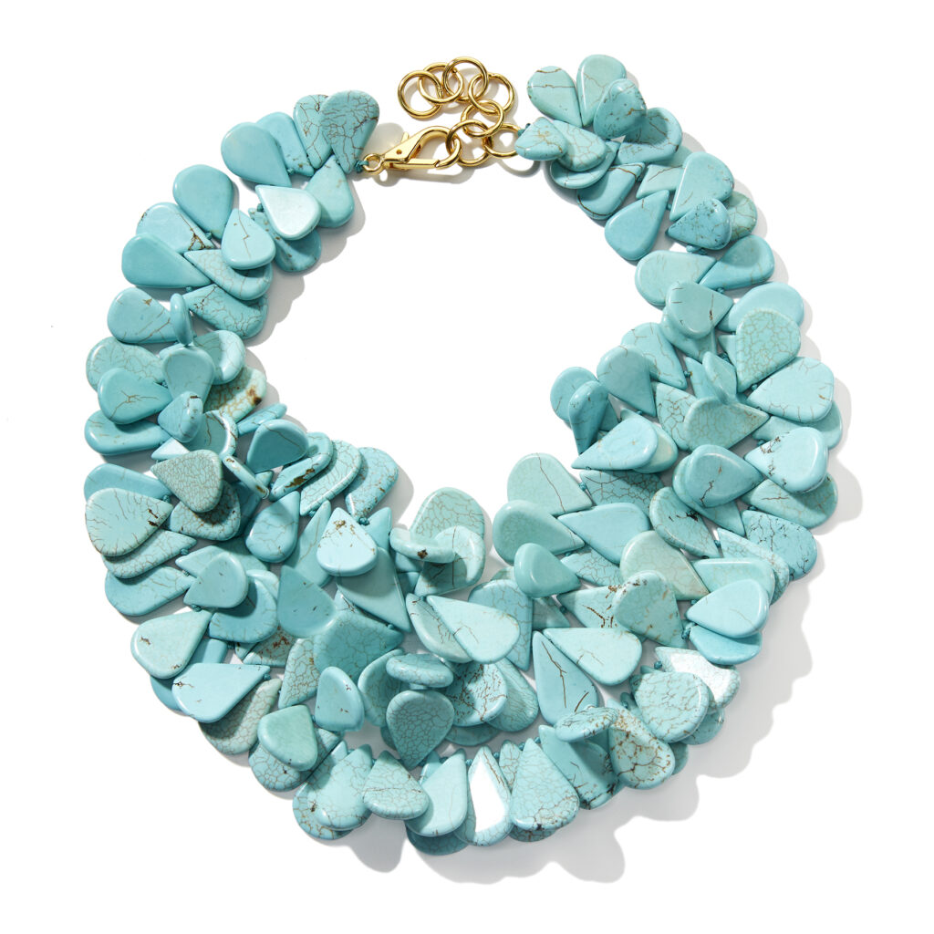 TURQUOISE BRIOLETTE NECKLACE