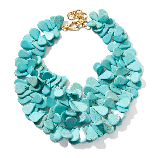 TURQUOISE BRIOLETTE NECKLACE