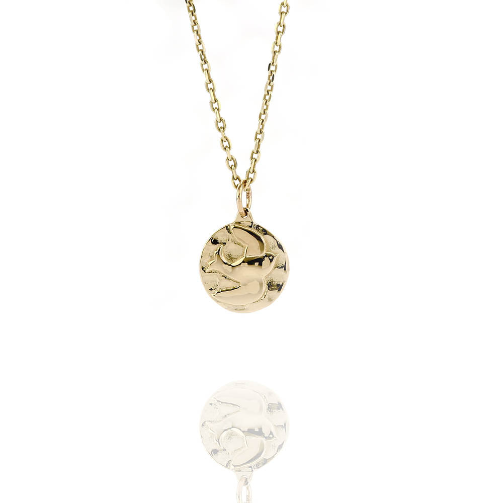 SMALL GOLD SPARROW NECKLACE