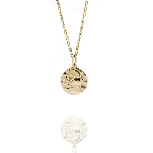 SMALL GOLD SPARROW NECKLACE